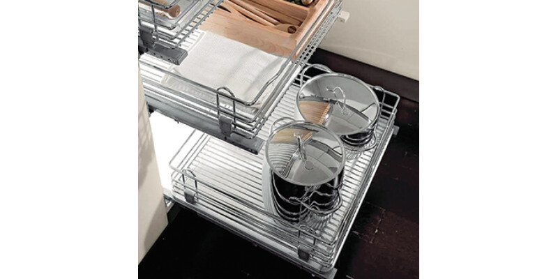 PO Wire Bskt Set 30kg 1000mm Lin St PC