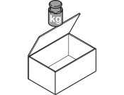 Maxi up 3675 Lid Stay G ZA NP Brw