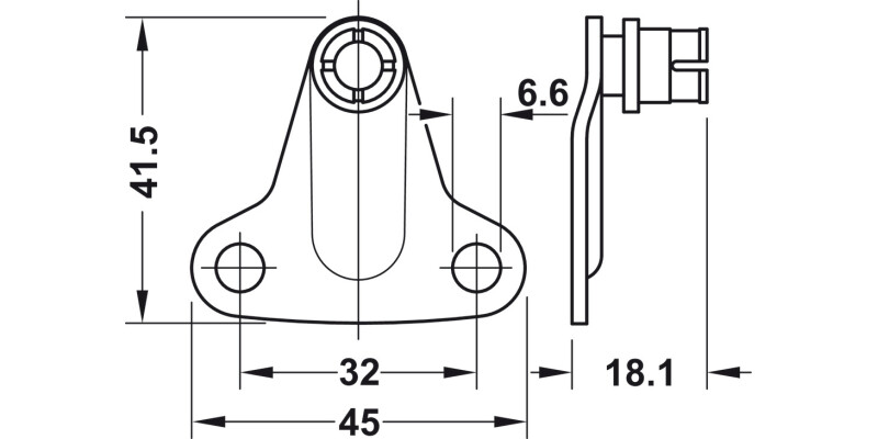 MaxiUp M/Brkt 28mm SNP