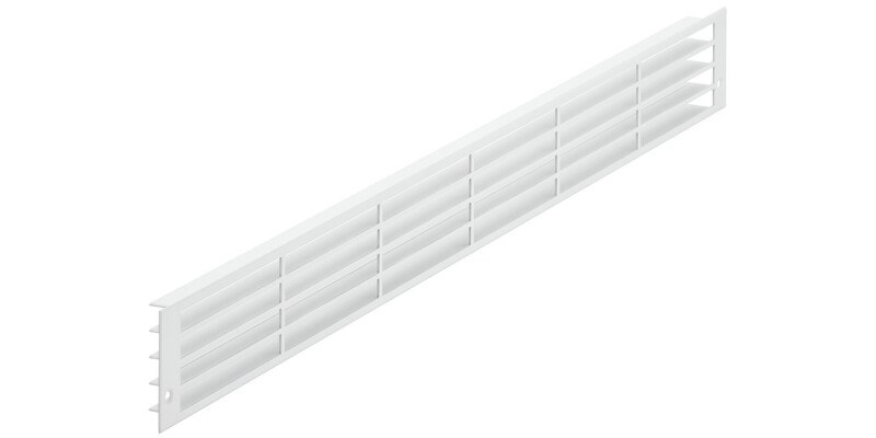 Vent Grille RM 570x57mm Alu White 9010