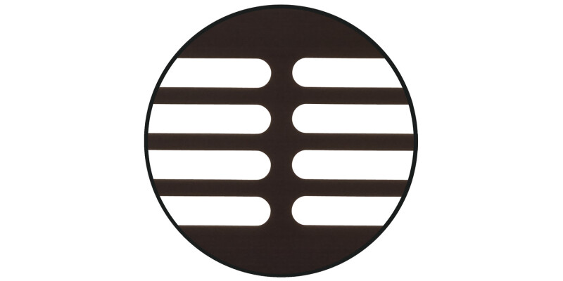 Vent Grille RM 500x80mm Alu D.Bronze F5