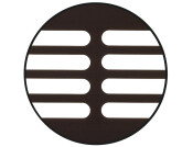 Vent Grille RM 500x80mm Alu D.Bronze F5