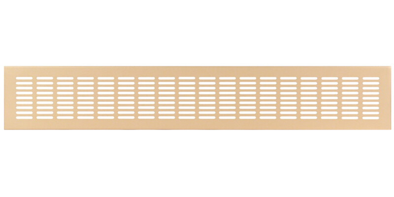 Vent Grille RM 480x80mm AA Slv