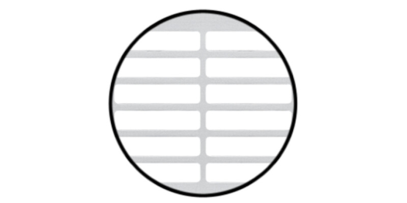 Vent Grille RM 480x80mm AA M.Slv F1