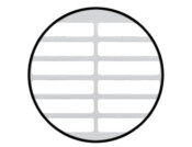 Vent Grille RM 480x80mm AA M.Slv F1