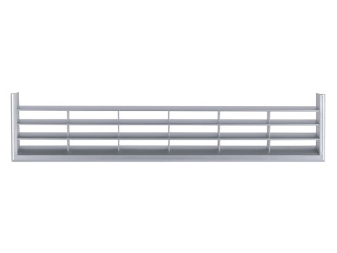 Vent Grille RM 367x79mm Pl St St