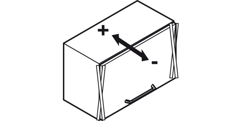 Duo Std Flap/Lid Stay 28mm Hospa NP