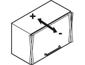 Duo Std Flap/Lid Stay 28mm Hospa NP