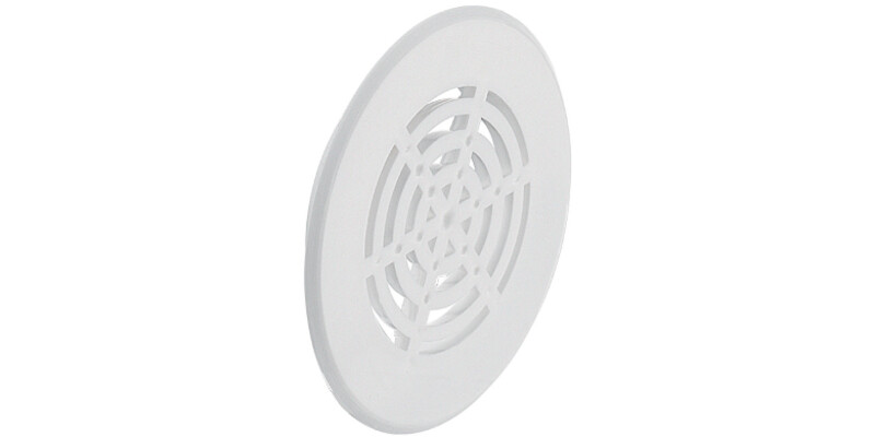 Vent Trim RM D50mm Pl White