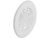 Vent Trim RM D50mm Pl White