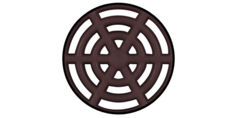 Vent Trim RM D65mm Pl Brown