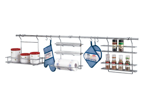 Midway Railing Set 1500mm Steel CP (B)