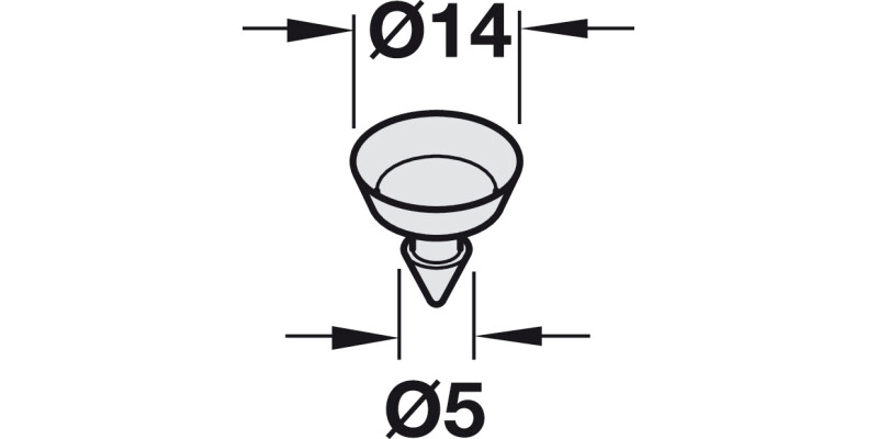 Suction Pads for Glass Shelves Pl Trans