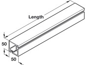 Ropox Wall Bar Pro/Spindle 1150/1050mm