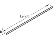 Ropox Wall Bar Pro/Spindle 1150/1050mm