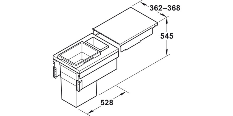 Hailo EuroCargo 40 Bin w 38+7L Lt
