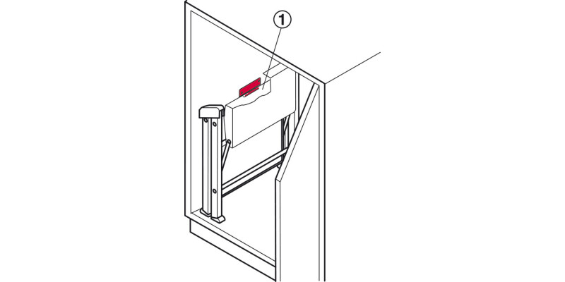 Stepfix Step Stool Cab Brkt St Dk Grey