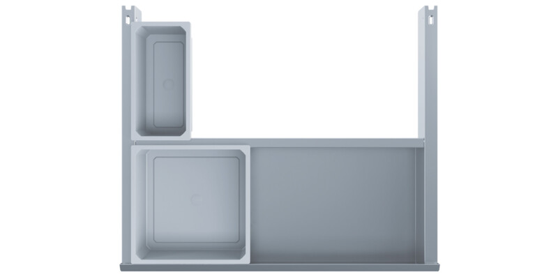 VS Envi Drawer Bin 500mm 1x1.2+1x2.7L