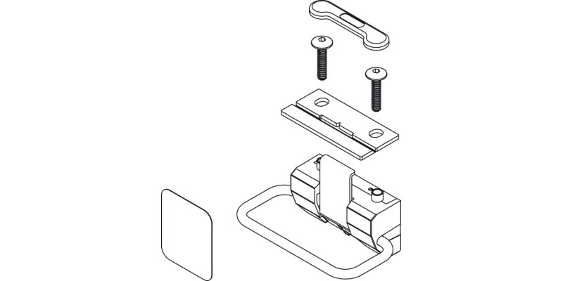 VS Envi Kick Foot Door Opener Matt Chr