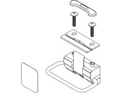 VS Envi Kick Foot Door Opener Matt Chr