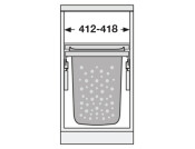 Hailo Laundry-Carrier 450mm 2x33L