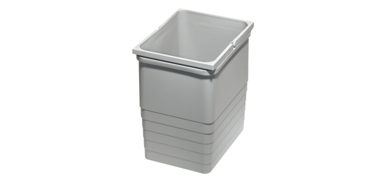 One2Five Waste Bin 35L Pl Lt Grey