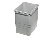One2Five Waste Bin 35L Pl Lt Grey