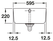 RM CBL595WH/ Belfast Ceramic 1.0B Sink