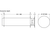 Compairflow 150 Star Rect Wall Vent Sys