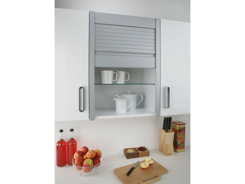 Tambour Door System, for Door Height 720-1210 mm, Cabinet Width 500-600 mm, FBS