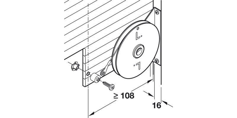 Counterbalancing Mechanism St/Pl