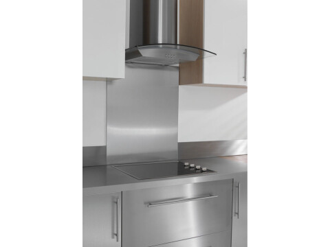 Splashback, Brushed Stainless Steel, 7 mm Thick