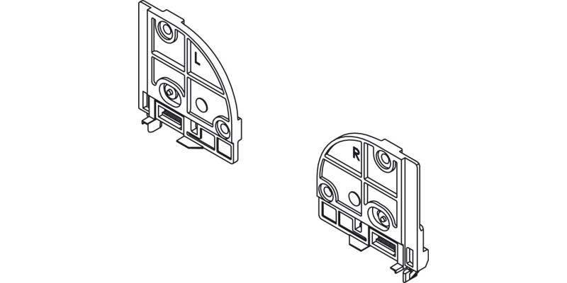 Dynapro Rear Adaptor RH 200pc