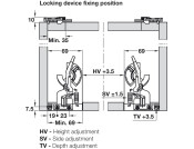 Dynapro Fnt Depth Adj Device RH 200pc