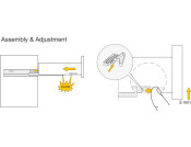 Marc Con Drawer Runner Clip Sgl 25kg 500mm