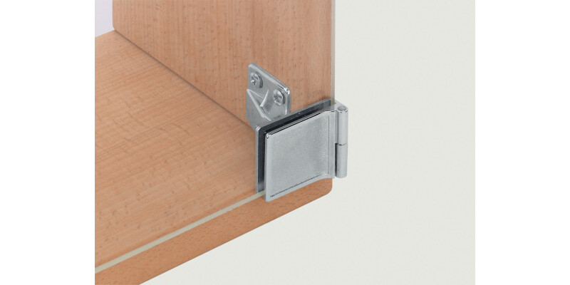170D Glass Door Hinge Set ZA CP