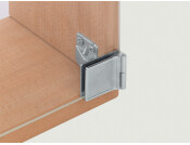 170D Glass Door Hinge Set ZA CP