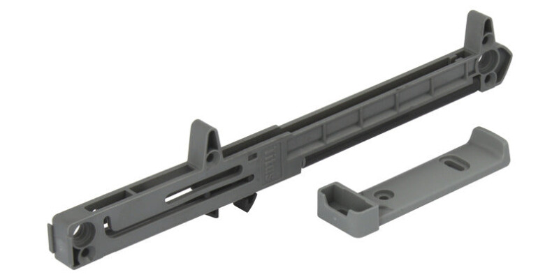 Soft Close Mechanism for Wood Drawers Grey