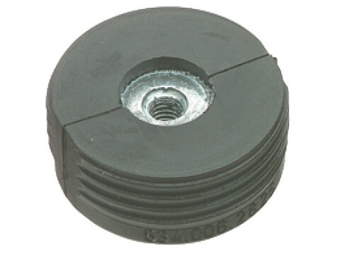 Drawer Front Adjuster M4 D25mm Pl/St Blk