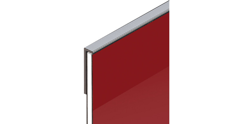 AluSplash Edge Profile 3050mm AA Ant