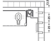 Variant C+ Drawer Runner 380mm for 429.50.311