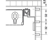Variant C+ Drawer Runner 380mm for 429.50.311
