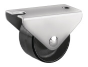 D30mm Castor Fixed wo Brake PL Galv