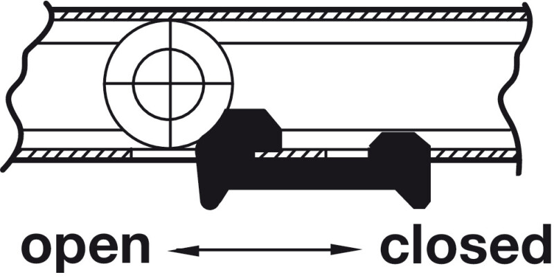 Roller Drawer Runner Base Full 50kg 600mm Wht