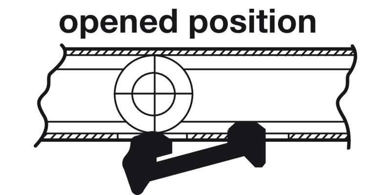 Roller Drawer Runner Base Full 50kg 400mm Wht