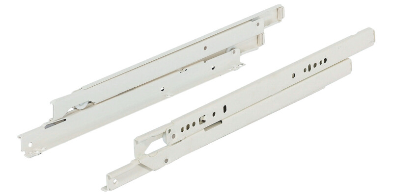 Roller Drawer Runners, Full Extension, Load Capacity 50 kg