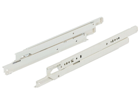 Roller Drawer Runners, Full Extension, Load Capacity 50 kg