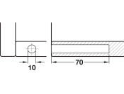 K Push Tech Conc Long w Buffer Wht
