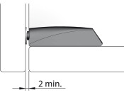K Push Tech Conc Long Surface Mnt Gry