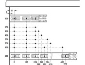 3832-SC BB Drawer Runner Full 44kg 400mm Blk